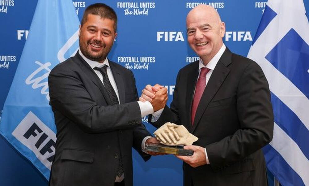 ΕΠΟ: Επίσκεψη Μάκη Γκαγκάτση στη FIFA, συνάντηση με Τζιάνι Ινφαντίνο