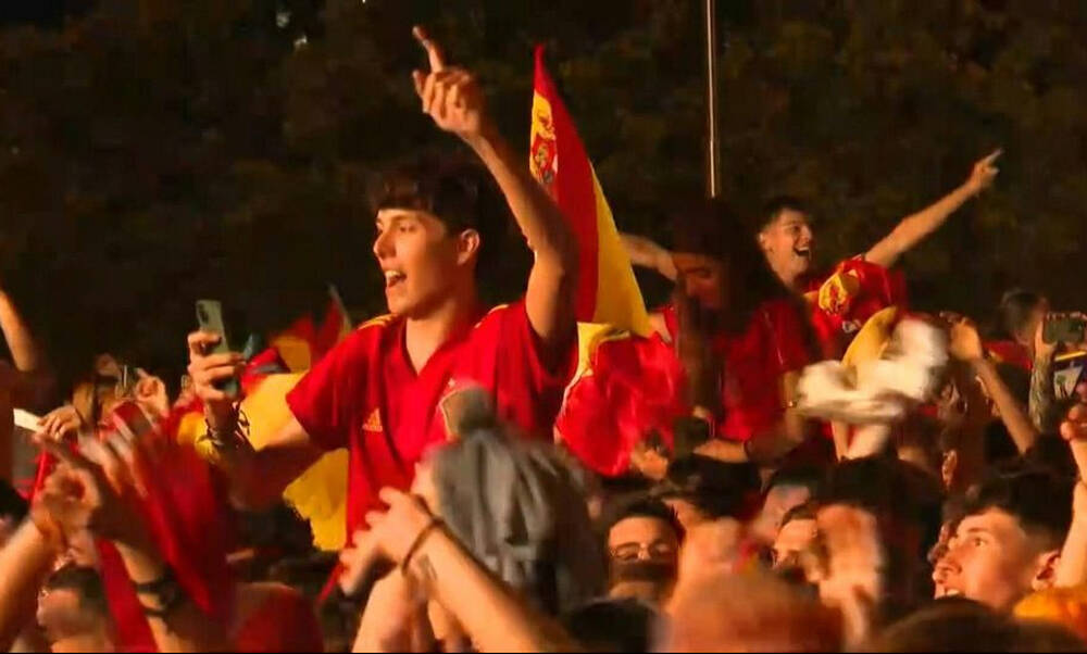 Euro 2024: «Κάηκε» η Μαδρίτη για το ευρωπαϊκό τρόπαιο της Ισπανίας